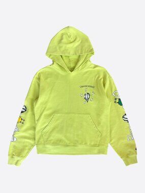 Chrome Hearts Matty Boy Lime Green Chainlink Hoodie